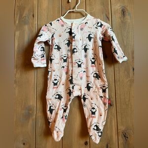 Magnetic Me Pink Penguin Kids Footie